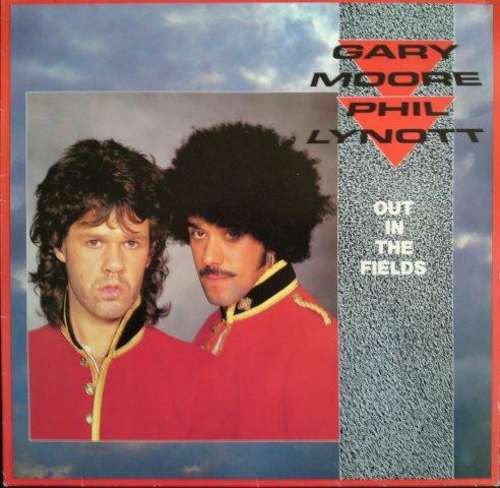 Cover Gary Moore And Phil Lynott - Out In The Fields (12, Single) Schallplatten Ankauf
