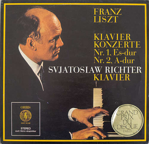Cover Svjatoslaw Richter*, Franz Liszt - Klavier Konzerte Nr. 1, Es-dur, Nr. 2, A-dur (LP) Schallplatten Ankauf