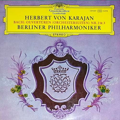 Bild Bach* - Herbert von Karajan, Berliner Philharmoniker - Ouvertüren (Orchestersuiten) Nr. 2 & 3 (LP) Schallplatten Ankauf