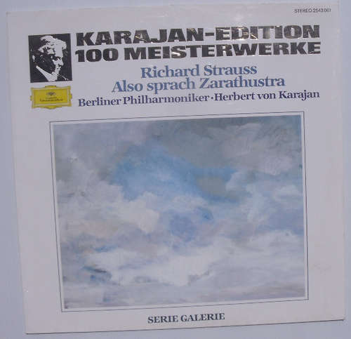 Cover Richard Strauss - Berliner Philharmoniker ● Herbert Von Karajan - Also Sprach Zarathustra (LP, Album, RE) Schallplatten Ankauf
