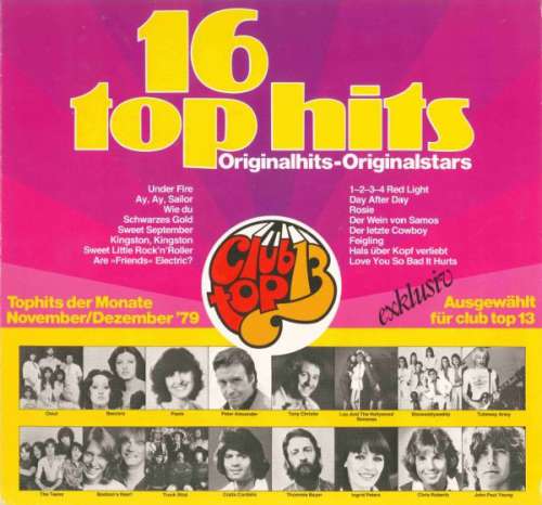 Cover Various - 16 Top Hits - Tophits Der Monate November/Dezember '79 (LP, Comp) Schallplatten Ankauf