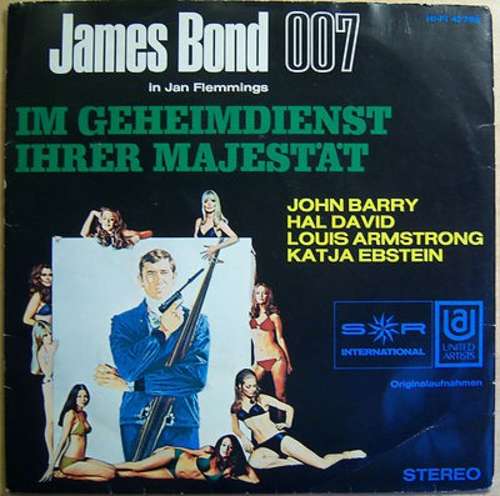 Cover John Barry, Katja Ebstein - Im Geheimdienst Ihrer Majestät (7, EP, Club) Schallplatten Ankauf