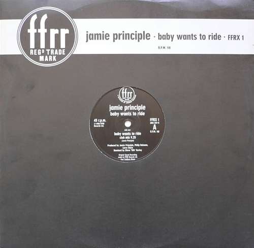 Cover Jamie Principle - Baby Wants To Ride (12) Schallplatten Ankauf