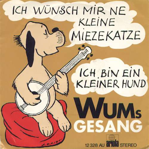 Cover Ich Wünsch Mir Ne Kleine Miezekatze / Ich Bin Ein Kleiner Hund Schallplatten Ankauf