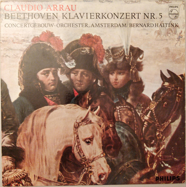 Cover Claudio Arrau, Concertgebouw-orchester, Amsterdam*, Bernard Haitink - Beethoven* - Klavierkonzert Nr. 5 (LP) Schallplatten Ankauf