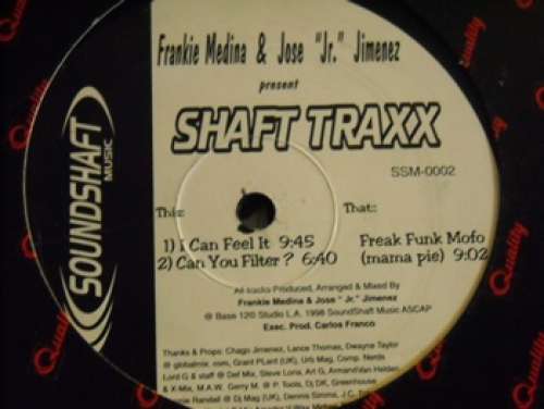 Cover Frankie Medina & Jose JR Jimenez - Shaft Traxx (12) Schallplatten Ankauf
