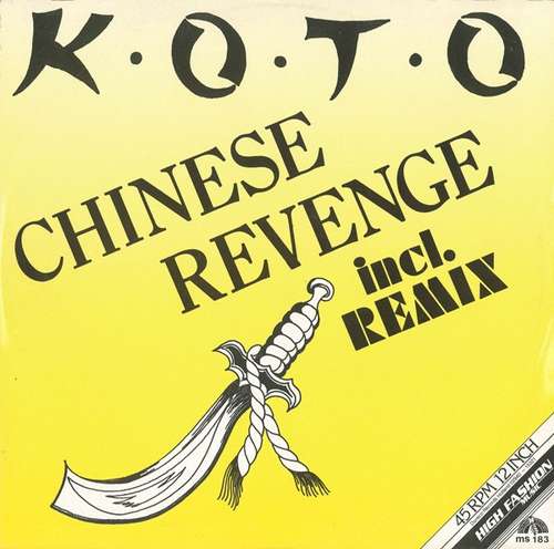 Cover Koto - Chinese Revenge (New-Mix) (12) Schallplatten Ankauf