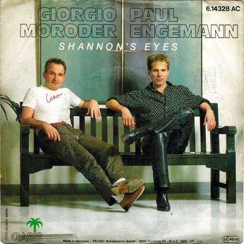 Cover Giorgio Moroder & Paul Engemann - Shannon's Eyes (7, Single) Schallplatten Ankauf