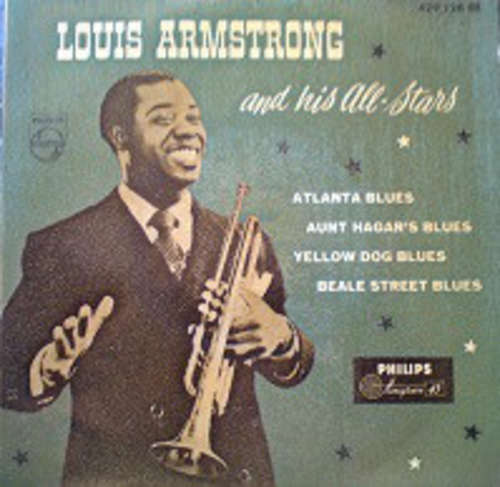 Cover Louis Armstrong And His All-Stars - Atlanta Blues (7, EP, Mono) Schallplatten Ankauf