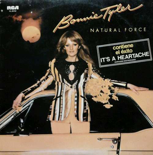 Cover Bonnie Tyler - Natural Force (LP, Album) Schallplatten Ankauf