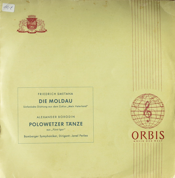 Cover Friedrich Smetana* / Alexander Borodin, Bamberger Symphoniker, Jonel Perlea - Die Moldau / Polwetzer Tänze (10) Schallplatten Ankauf
