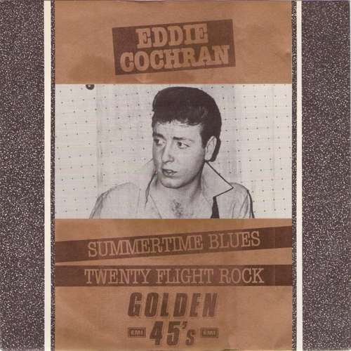 Cover Eddie Cochran - Summertime Blues / Twenty Flight Rock (7, Single, Mono) Schallplatten Ankauf