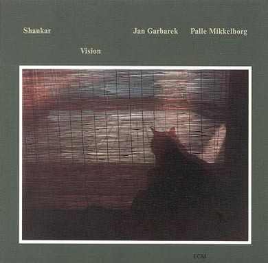 Cover Shankar, Jan Garbarek, Palle Mikkelborg - Vision (LP, Album) Schallplatten Ankauf