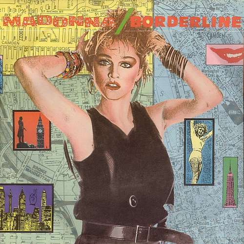 Cover Madonna - Borderline (7, Single) Schallplatten Ankauf