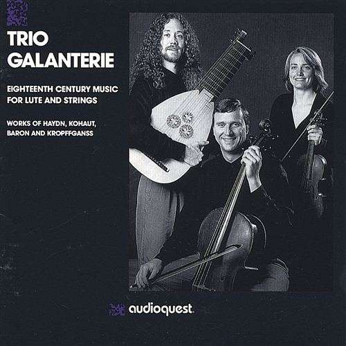 Cover Trio Galanterie - Eighteenth Century Music For Lute And Strings (LP, Album, 180) Schallplatten Ankauf