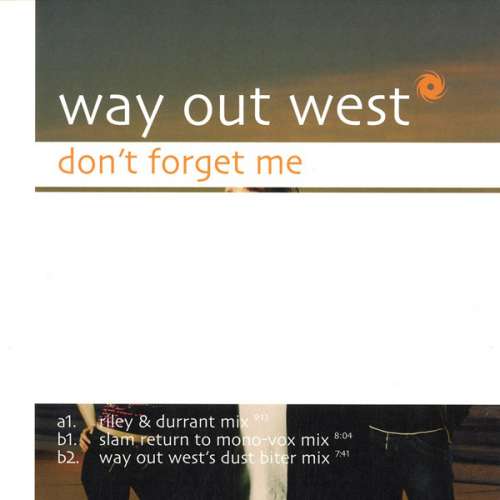 Cover Way Out West - Don't Forget Me (12) Schallplatten Ankauf