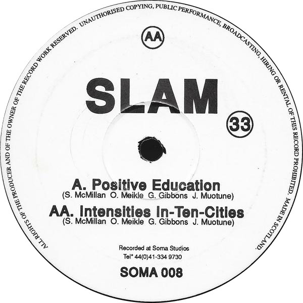Cover Slam - Positive Education / Intensities In-Ten-Cities (12) Schallplatten Ankauf