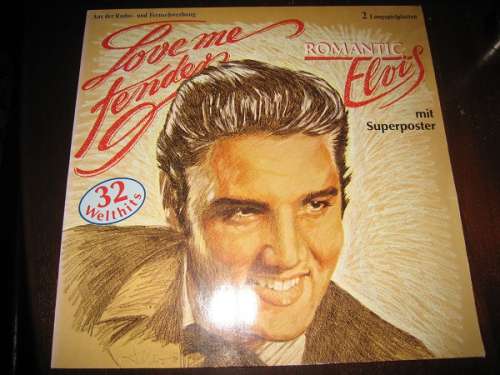 Cover Elvis Presley - Love Me Tender - Romantic Elvis (2xLP, Comp) Schallplatten Ankauf