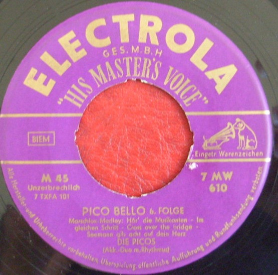 Cover Die Picos* - Pico Bello 5. Folge / Pico Bello 6. Folge  (7) Schallplatten Ankauf