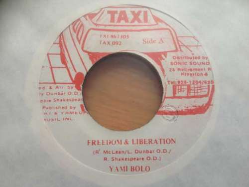 Cover Yami Bolo - Freedom & Liberation (7) Schallplatten Ankauf