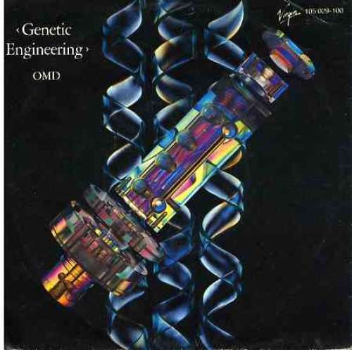 Cover OMD* - Genetic Engineering (7, Single) Schallplatten Ankauf