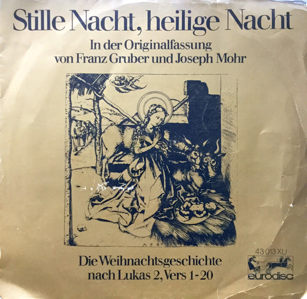 Cover Karl Ahrenberg, Heinz Maria Lins, Walter Bluhm, Der Kirchenchor Der Pfarrkirche Zu Oberndorf*, Josef Höflmaier - Stille Nacht, Heilige Nacht (7) Schallplatten Ankauf