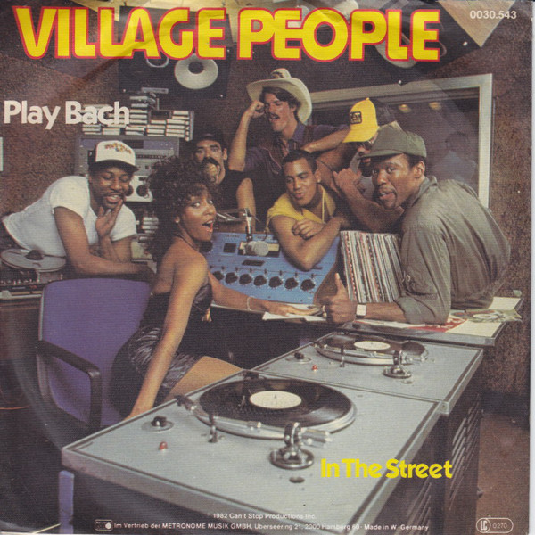 Cover Village People - Play Bach (7) Schallplatten Ankauf