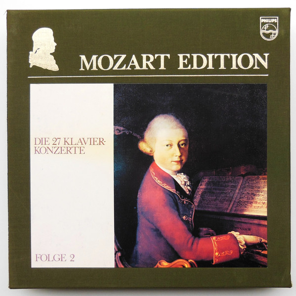 Cover Wolfgang Amadeus Mozart - Mozart Edition 2 ● Die 27 Klavierkonzerte (13xLP + Box, Comp) Schallplatten Ankauf