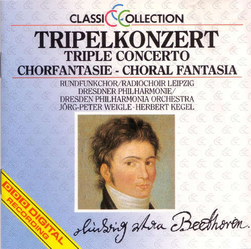 Cover L. V. Beethoven* - Tripelkonzert - Chorfantasie (CD) Schallplatten Ankauf