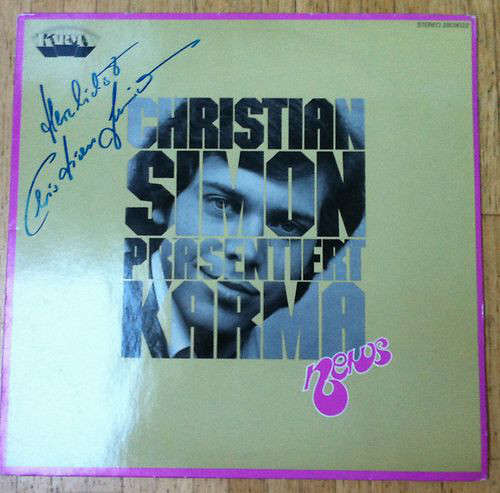 Cover Various - Christian Simon Präsentiert Karma News (LP, Comp, Promo, S/Edition) Schallplatten Ankauf