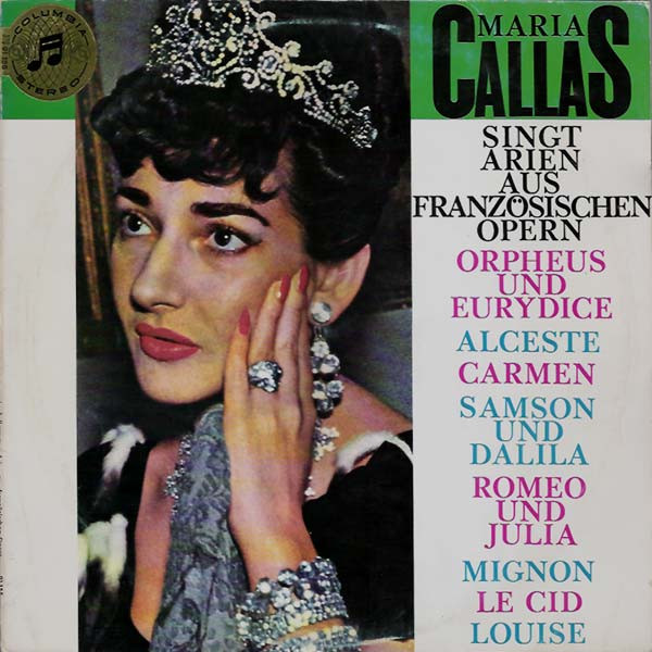 Cover Maria Callas, Orchestre National De La RTF* Conducted By Georges Prêtre - Maria Callas Singt Arien Aus Französischen Opern (LP, Album, Mono) Schallplatten Ankauf