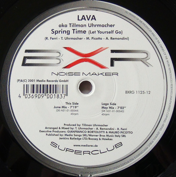 Bild Lava Aka Tillman Uhrmacher* - Spring Time (Let Yourself Go) (12) Schallplatten Ankauf