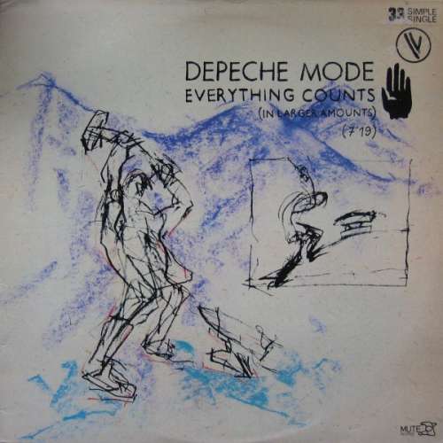 Cover Depeche Mode - Everything Counts (In Larger Amounts) (12, Maxi) Schallplatten Ankauf