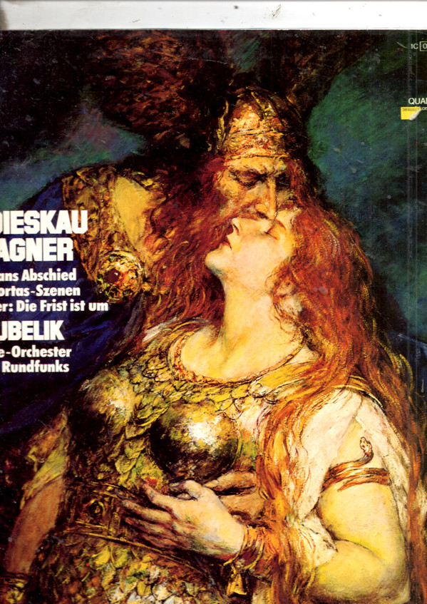 Cover Fischer-Dieskau* / Rafael Kubelik - Fischer-Dieskau Singt Wagner (LP, Quad) Schallplatten Ankauf