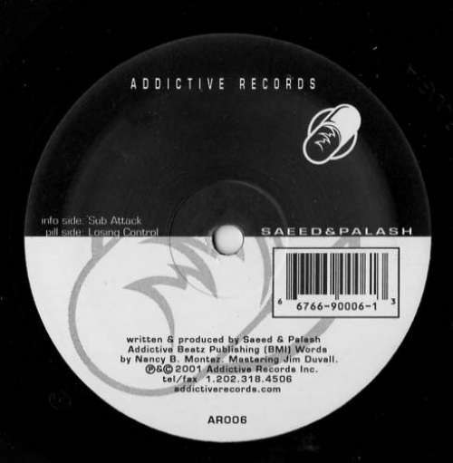 Cover Saeed&Palash* - Sub Attack (12) Schallplatten Ankauf