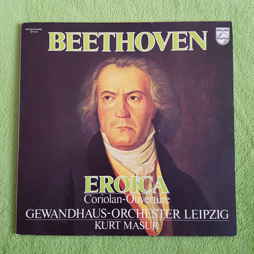 Cover Beethoven*, Gewandhausorchester Leipzig, Kurt Masur - Eroica / Coriolan-Ouvertüre (LP) Schallplatten Ankauf