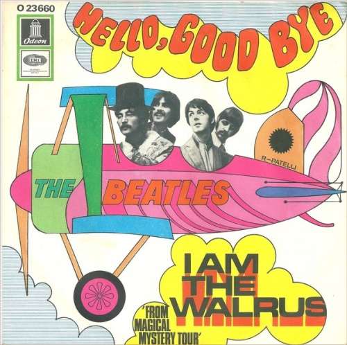 Cover The Beatles - Hello, Goodbye / I Am The Walrus (7, Single, A1A) Schallplatten Ankauf