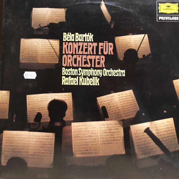 Cover Béla Bartók, Boston Symphony Orchestra ∙ Rafael Kubelik - Konzert Für Orchester (LP, RE) Schallplatten Ankauf