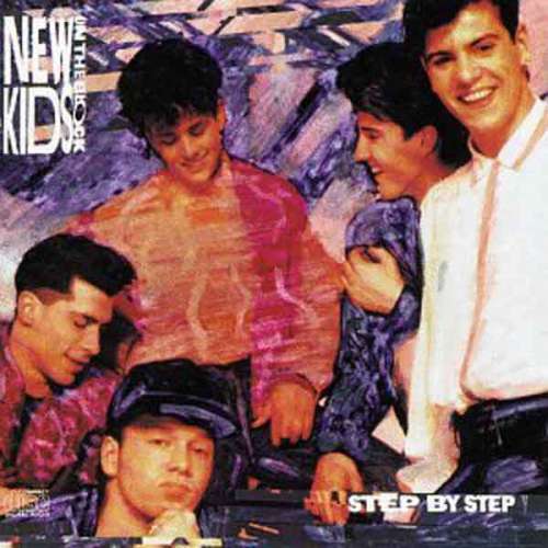 Cover New Kids On The Block - Step By Step (LP, Album) Schallplatten Ankauf