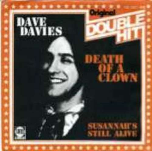 Cover Dave Davies - Death Of A Clown / Susannah's Still Alive  (7, Single, RE) Schallplatten Ankauf