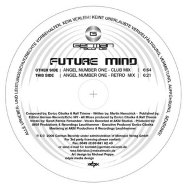 Bild Future Mind - Angel Number One (12) Schallplatten Ankauf