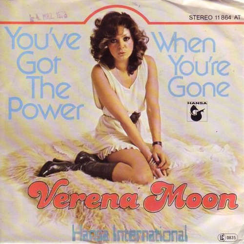 Cover Verena Moon - You've Got The Power / When You're Gone (7, Single) Schallplatten Ankauf