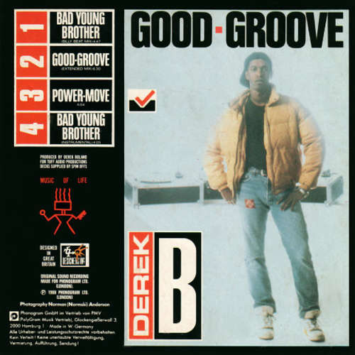 Cover Derek B - Good Groove / Bad Young Brother (CD, Maxi) Schallplatten Ankauf