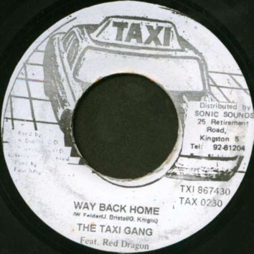 Cover The Taxi Gang Feat. Red Dragon - Way Back Home (7) Schallplatten Ankauf