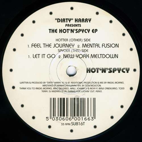 Cover The Hot'N'Spycy EP Schallplatten Ankauf