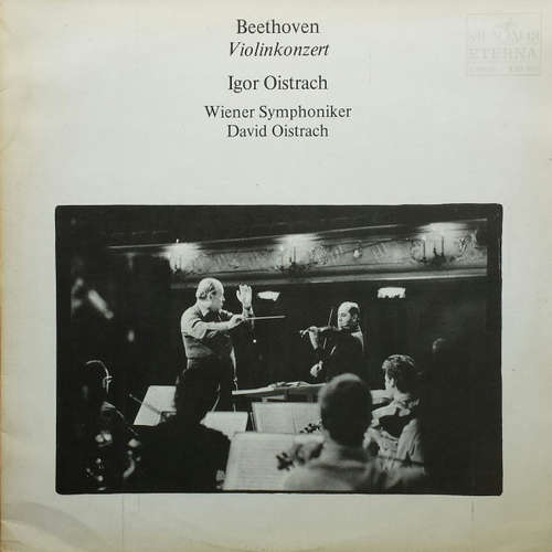 Cover Beethoven*, Igor Oistrach, Wiener Symphoniker, David Oistrach - Violinkonzert (LP, RE) Schallplatten Ankauf