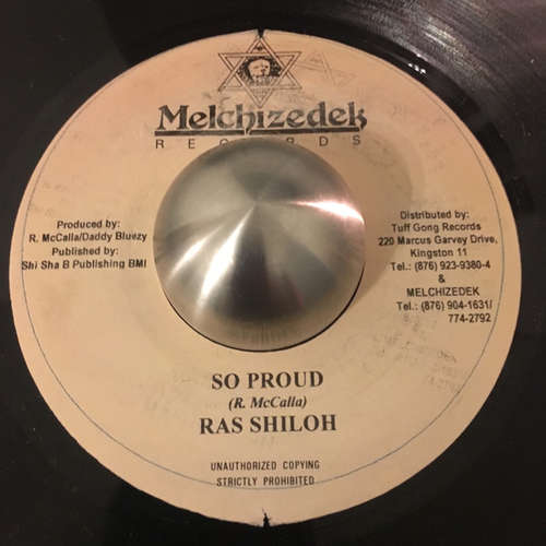 Cover Ras Shiloh - So Proud (7) Schallplatten Ankauf