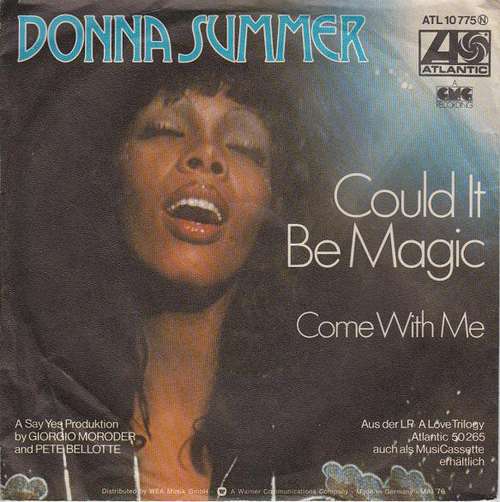 Cover Donna Summer - Could It Be Magic (7, Single) Schallplatten Ankauf