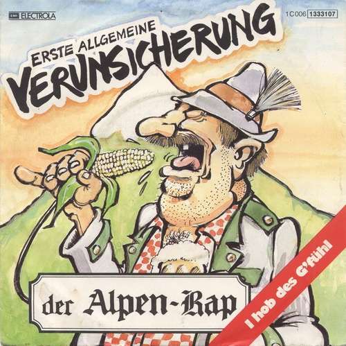 Cover Erste Allgemeine Verunsicherung* - Der Alpen-Rap (7, Single) Schallplatten Ankauf