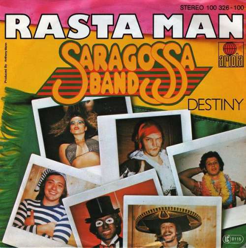 Cover Saragossa Band - Rasta Man (7, Single) Schallplatten Ankauf